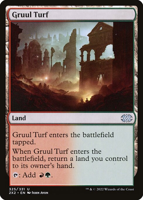 Gruul Turf (Foil) - Double Masters 2022