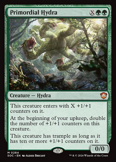 Primordial Hydra - Commander: Secrets of Strixhaven