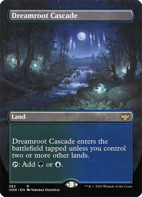 Dreamroot Cascade (Borderless) (Foil) - Innistrad: Crimson Vow