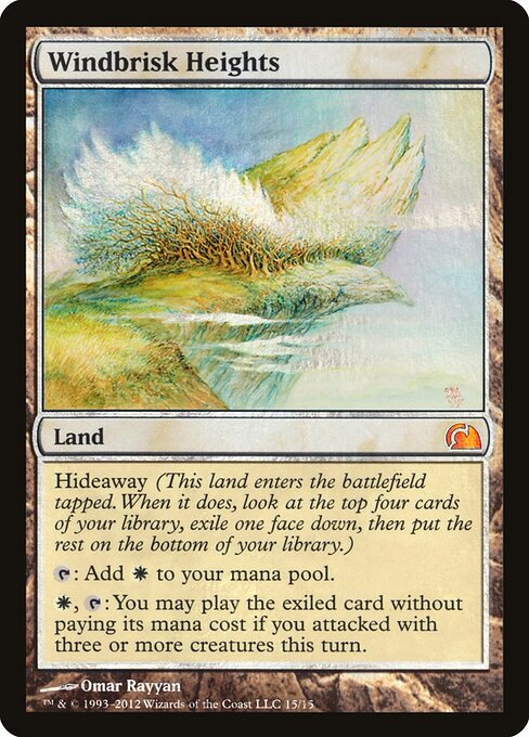 Windbrisk Heights (Foil) - From the Vault: Realms