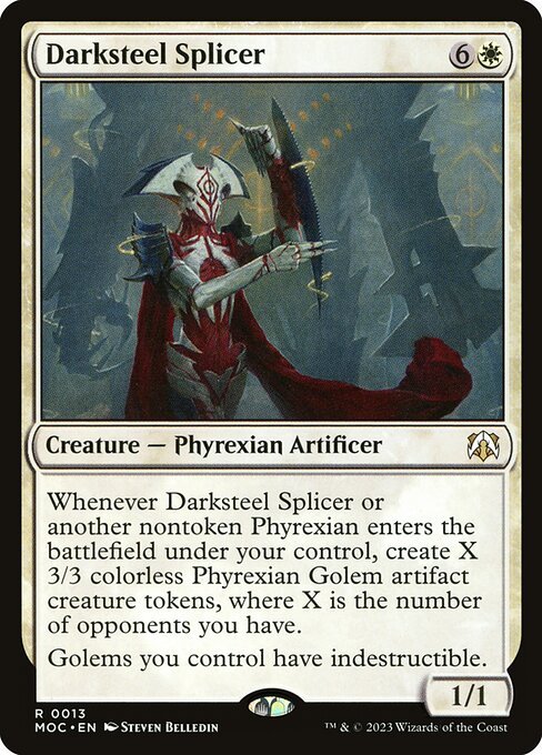Darksteel Splicer - Commander: March of the Machine