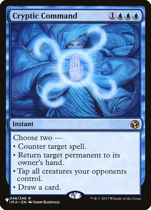 Cryptic Command (IMA) - The List Reprints