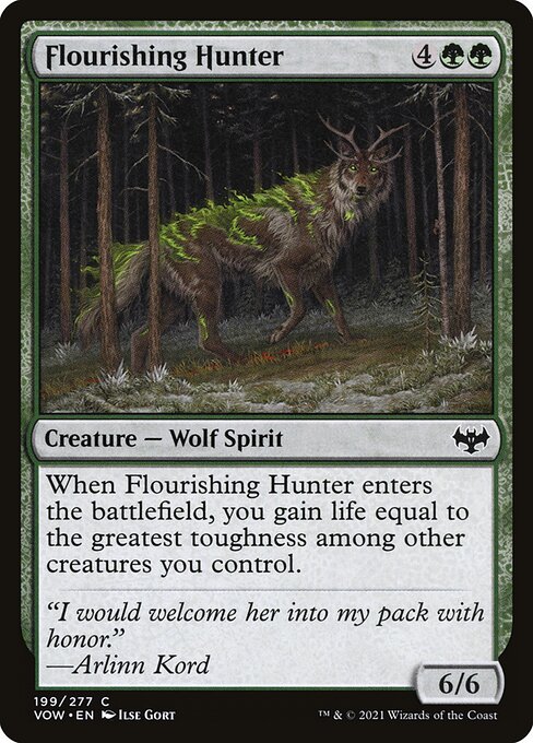 Flourishing Hunter - Innistrad: Crimson Vow