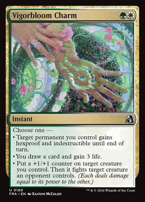Vigorbloom Charm (Foil) - Reality Fracture