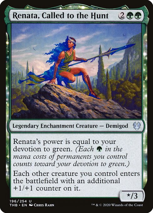 Renata, Called to the Hunt (Foil) - Theros Beyond Death