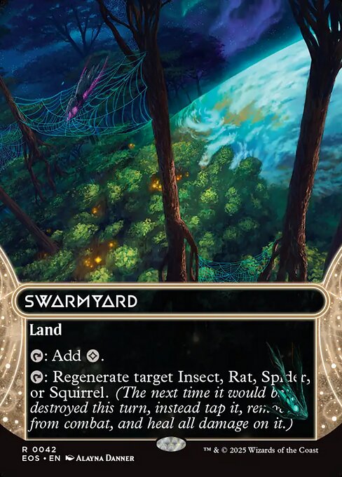 Swarmyard (0042) (Borderless) - Edge of Eternities: Stellar Sights
