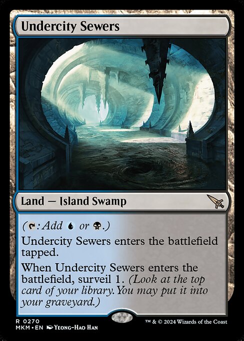 Undercity Sewers (Foil) - Murders at Karlov Manor