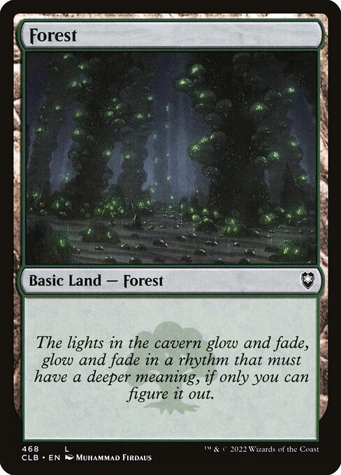Forest (468) - Commander Legends: Battle for Baldur's Gate