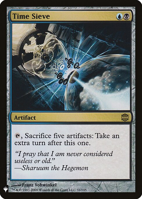Time Sieve - The List Reprints