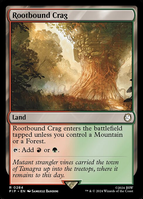 Rootbound Crag - Universes Beyond: Fallout