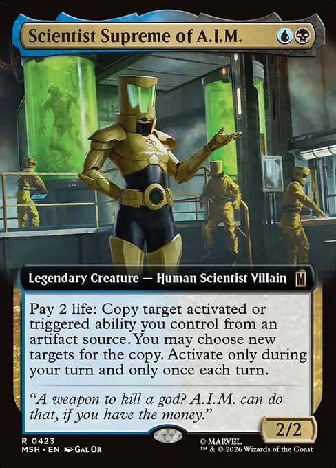 Scientist Supreme of A.I.M. (Extended Art) (Foil) - Marvel Super Heroes