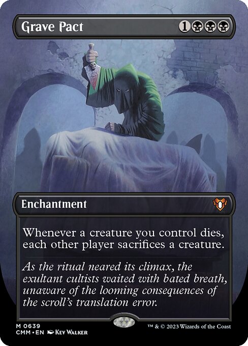 Grave Pact (Foil) - Commander Masters