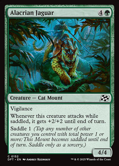 Alacrian Jaguar (Foil) - Aetherdrift