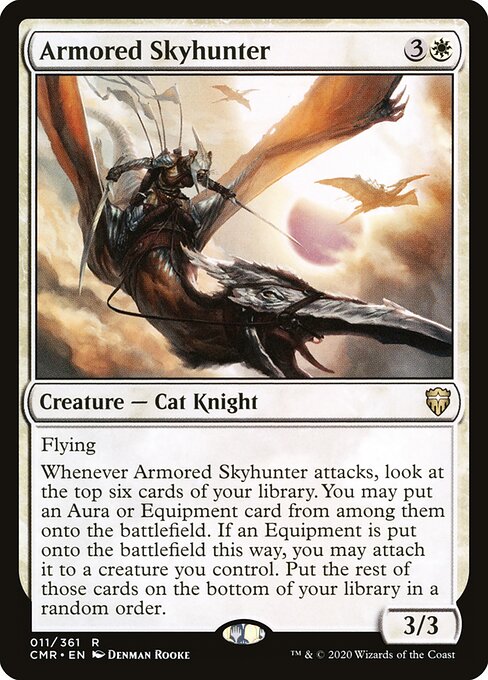 Armored Skyhunter (Foil) - Commander Legends