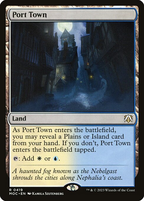 Port Town - Commander: March of the Machine