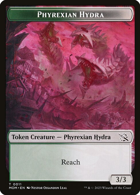 Phyrexian Hydra Token (0012) - March of the Machine