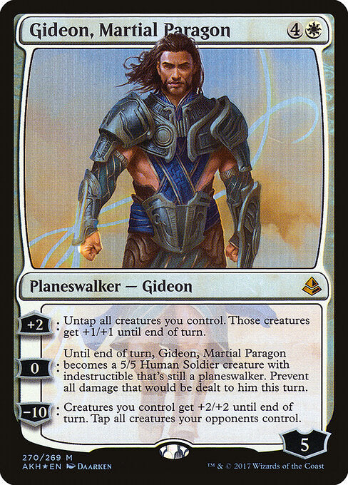 Gideon, Martial Paragon (Foil) - Amonkhet