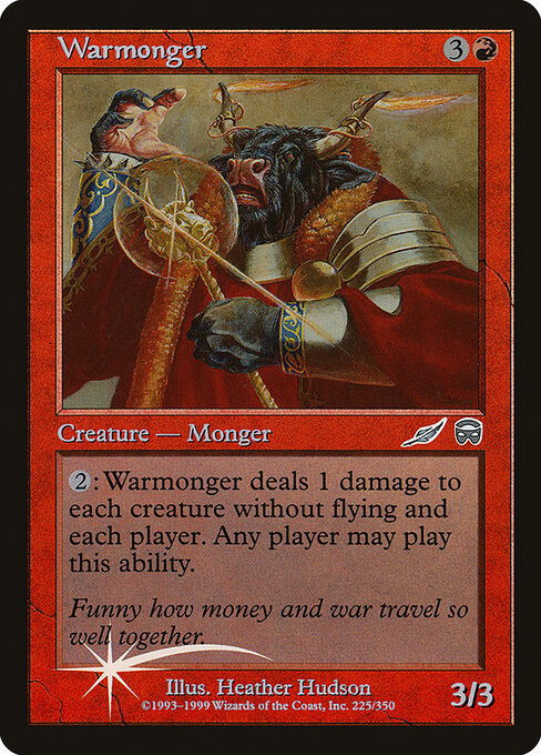 Warmonger (Foil) - Media Promos