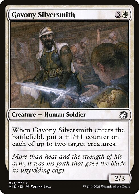 Gavony Silversmith - Innistrad: Midnight Hunt