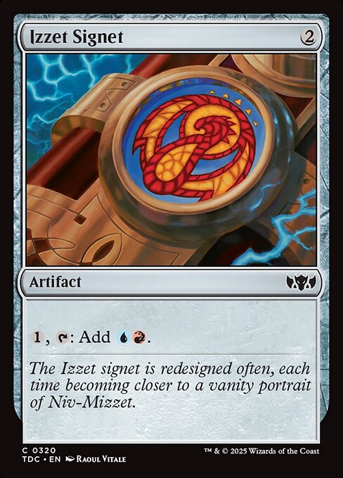 Izzet Signet - Commander: Tarkir: Dragonstorm