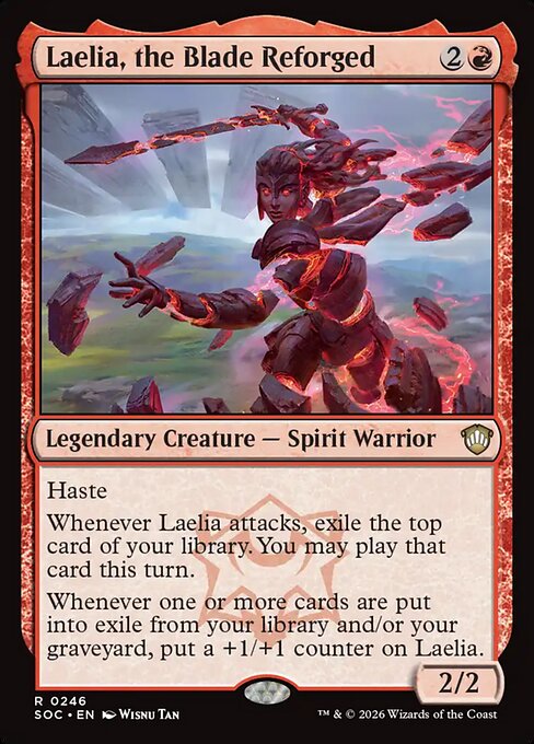 Laelia, the Blade Reforged - Commander: Secrets of Strixhaven