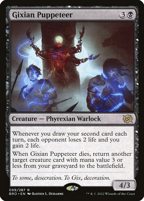 Gixian Puppeteer (Foil) - The Brothers' War