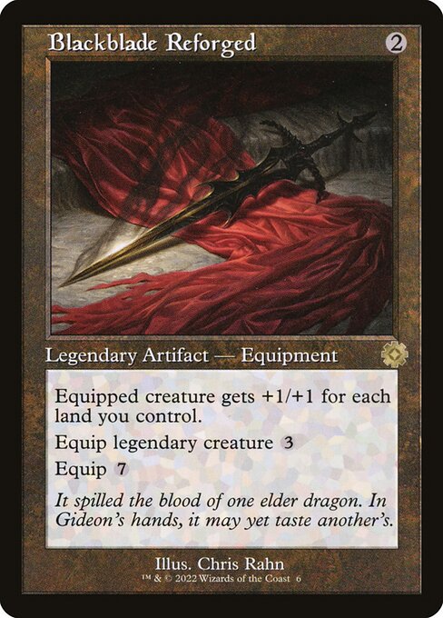 Blackblade Reforged - The Brothers' War: Retro Frame Artifacts