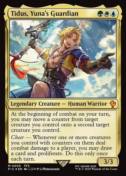 Tidus, Yuna's Guardian - Commander: FINAL FANTASY