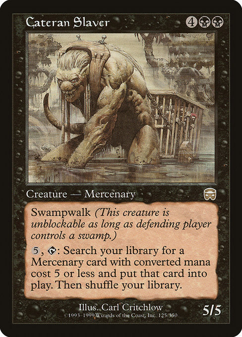 Cateran Slaver - Mercadian Masques