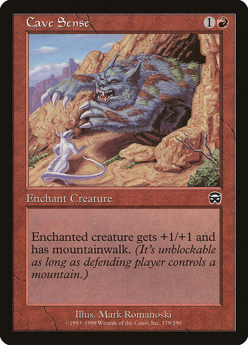 Cave Sense (Foil) - Mercadian Masques