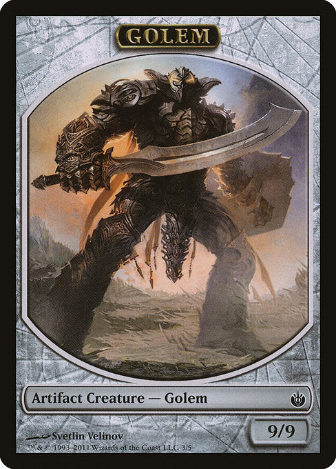 Golem Token - Mirrodin Besieged