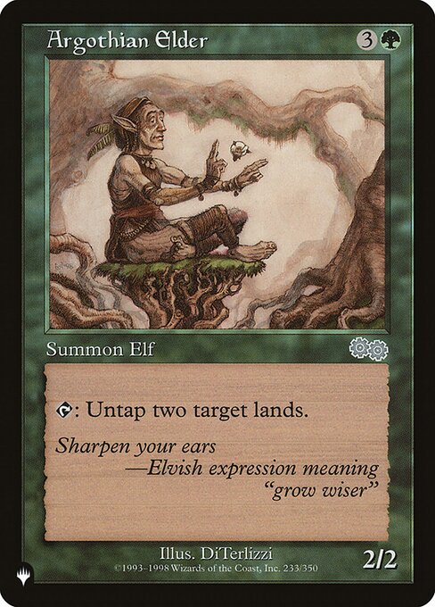 Argothian Elder - The List Reprints