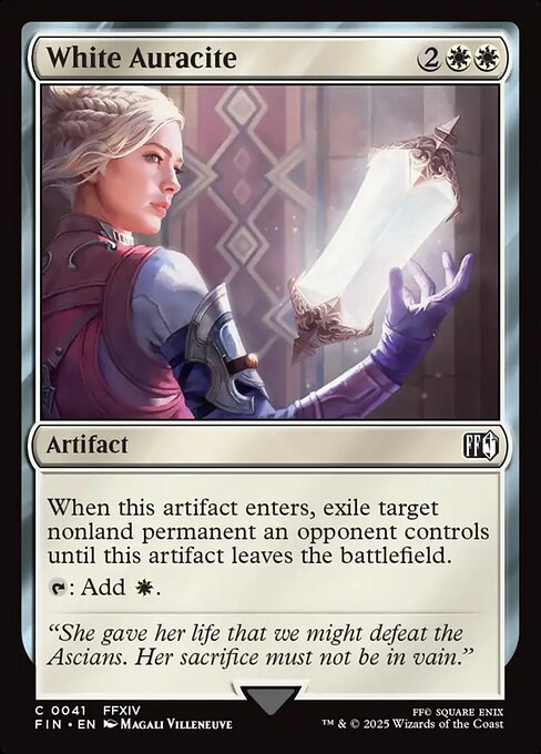 White Auracite - FINAL FANTASY
