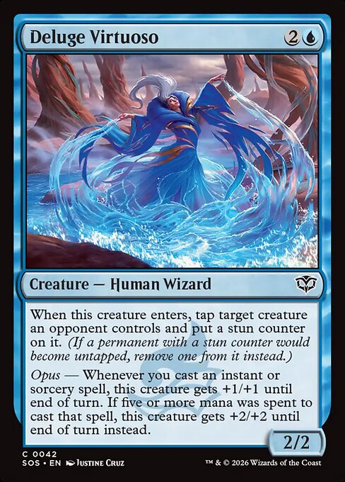Deluge Virtuoso (Foil) - Secrets of Strixhaven
