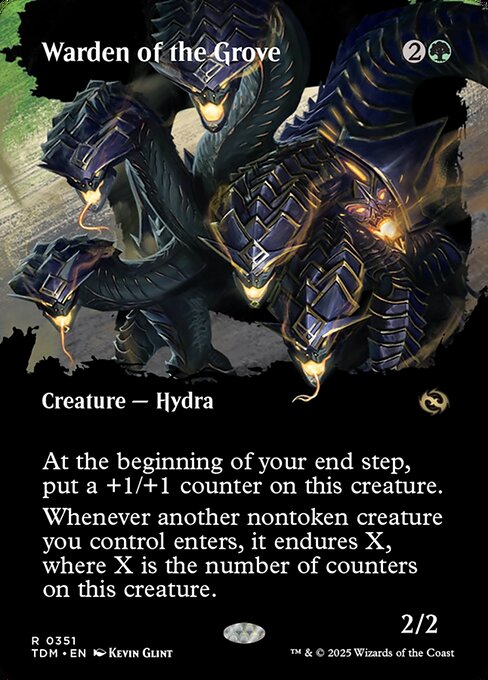 Warden of the Grove (Foil) - Tarkir: Dragonstorm