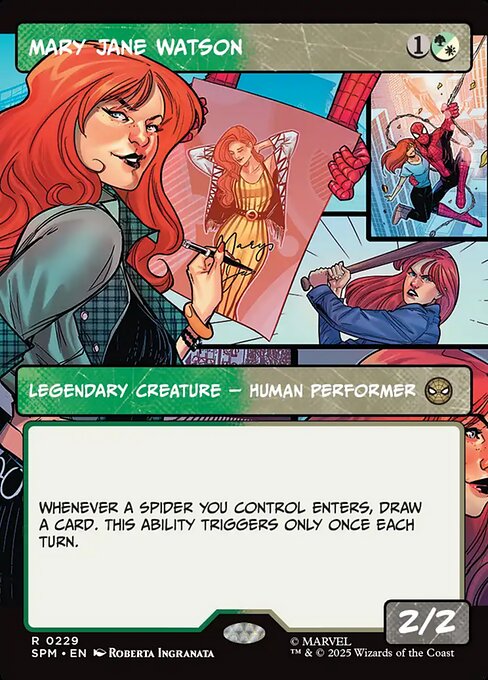Mary Jane Watson (Borderless) (Foil) - Marvel's Spider-Man