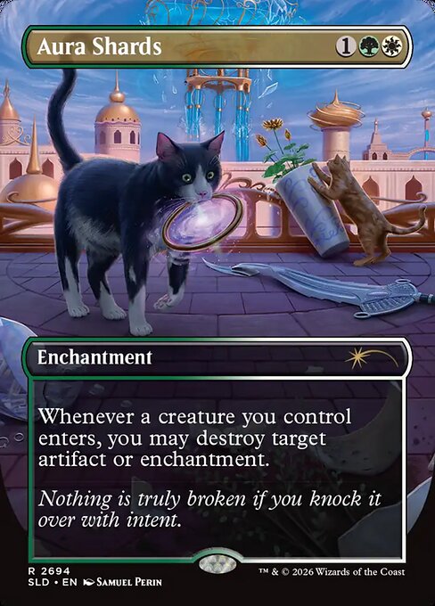 Aura Shards (2694) (Foil) - Secret Lair Drop Series
