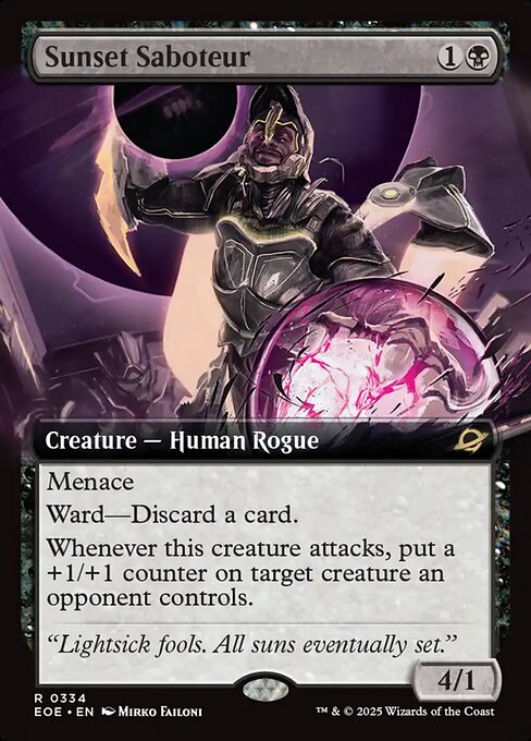 Sunset Saboteur (Extended Art) - Edge of Eternities
