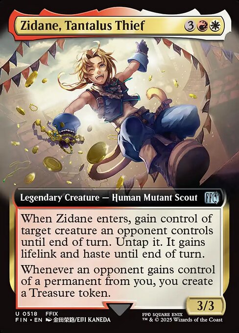 Zidane, Tantalus Thief (Extended Art) - FINAL FANTASY