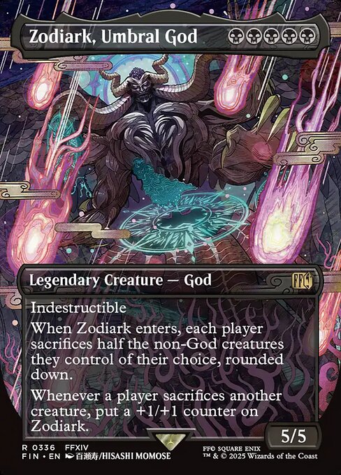 Zodiark, Umbral God (Borderless) - FINAL FANTASY