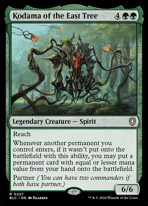 Kodama of the East Tree - Commander: Bloomburrow