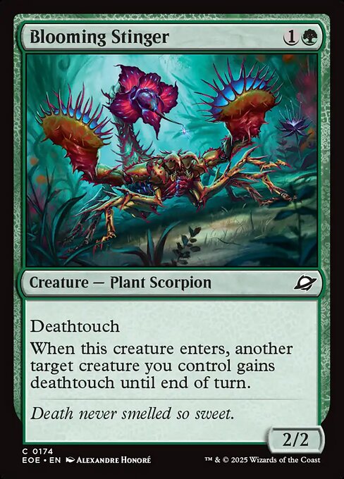 Blooming Stinger (Foil) - Edge of Eternities