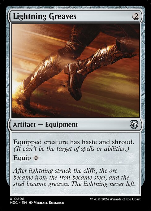 Lightning Greaves - Commander: Modern Horizons 3