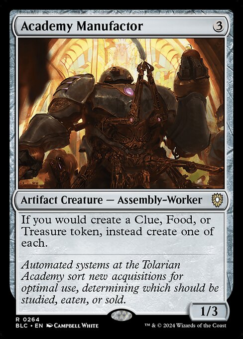 Academy Manufactor - Commander: Bloomburrow