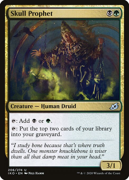 Skull Prophet (Foil) - Ikoria: Lair of Behemoths