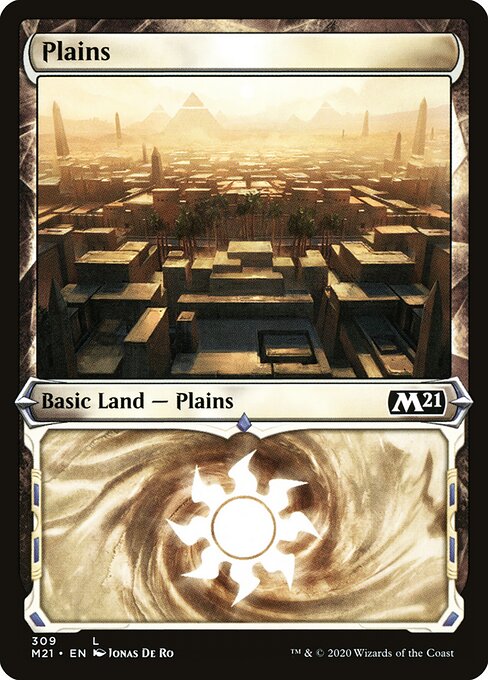 Plains (Showcase) - Core Set 2021
