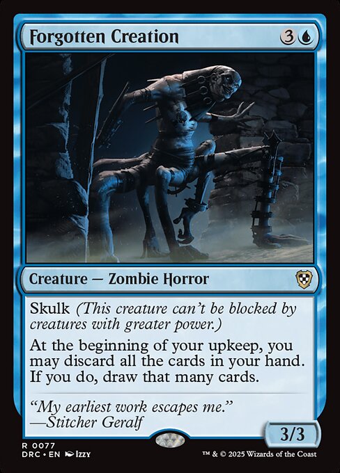 Forgotten Creation - Commander: Aetherdrift