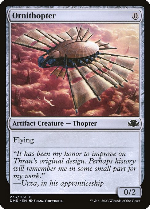 Ornithopter (Foil) - 9th Edition