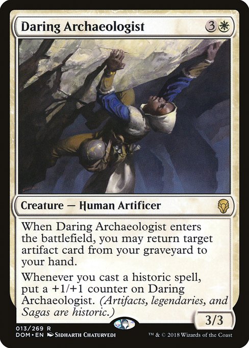Daring Archaeologist - Dominaria