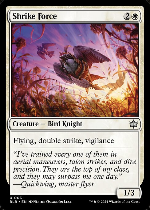Shrike Force - Bloomburrow